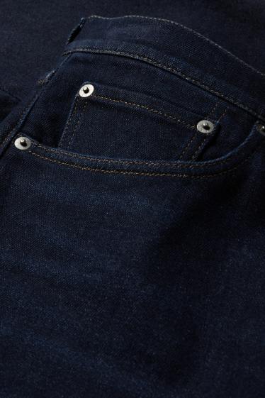Bărbați - Regular jeans - jeans termoizolanți - LYCRA® - denim-albastru închis