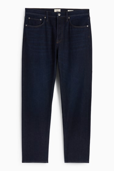 Bărbați - Regular jeans - jeans termoizolanți - LYCRA® - denim-albastru închis