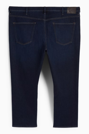 Bărbați - Regular jeans - jeans termoizolanți - LYCRA® - denim-albastru închis