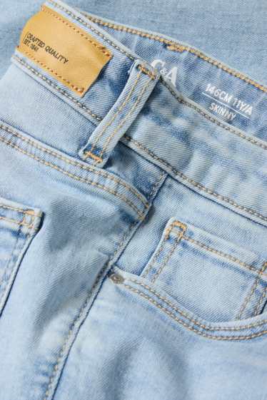 Copii - Fete - Skinny jeans - LYCRA® - denim-albastru deschis
