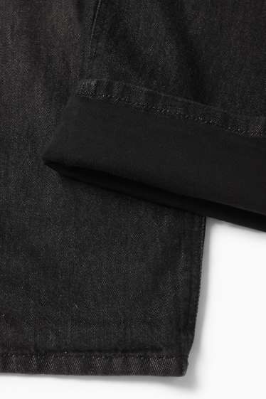 Copii - Băieți - Baggy jeans - jeans termoizolanți - denim-gri închis