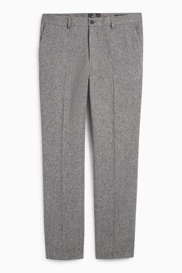 Bărbați - Pantaloni modulari - regular fit - stretch - structurați - gri