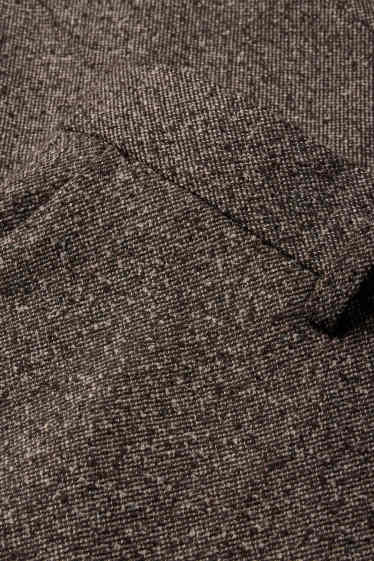 Bărbați - Pantaloni modulari - regular fit - stretch - structurați - maro