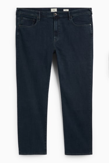 Bărbați - Straight jeans - LYCRA® - denim-albastru închis