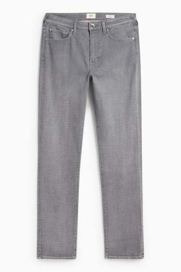 Bărbați - Straight jeans - denim-gri
