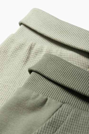 Bebeluși - băieți - Multipack 2 perechi - pantaloni de trening bebeluși - verde