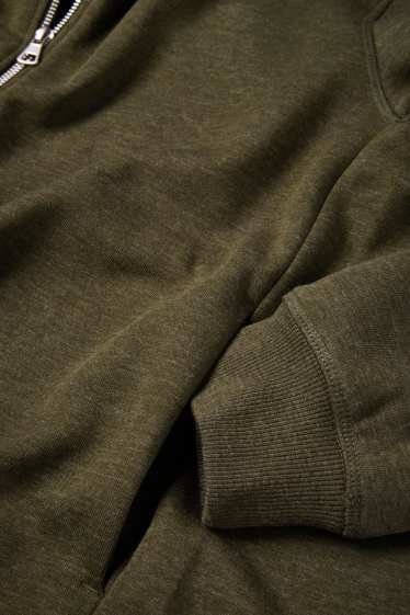 Heren - Sweatvest - kaki