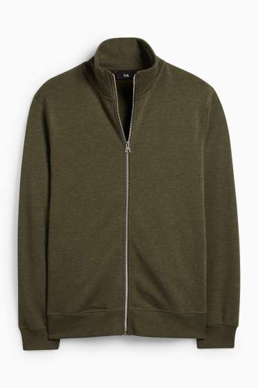 Heren - Sweatvest - kaki