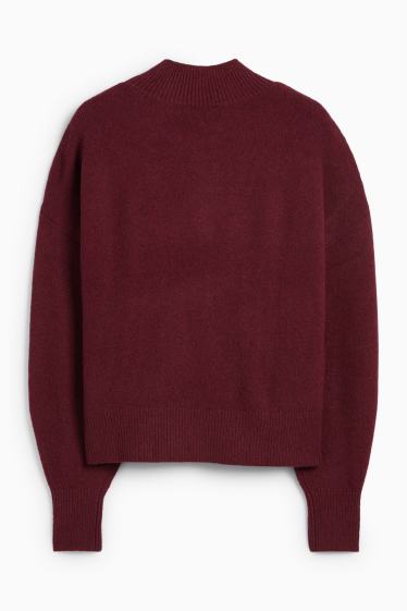 Femei - Pulover - bordo