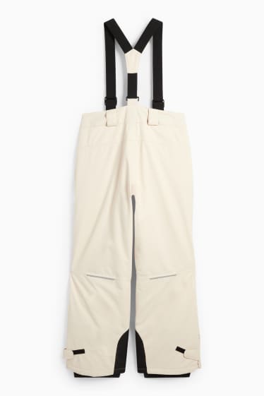 Copii - Fete - Pantaloni de schi - impermeabili - bej deschis