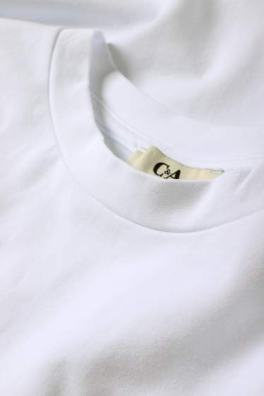 Femei - Tricou - slim fit - alb