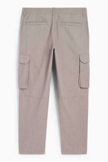 Bărbați - Pantaloni cargo - taupe