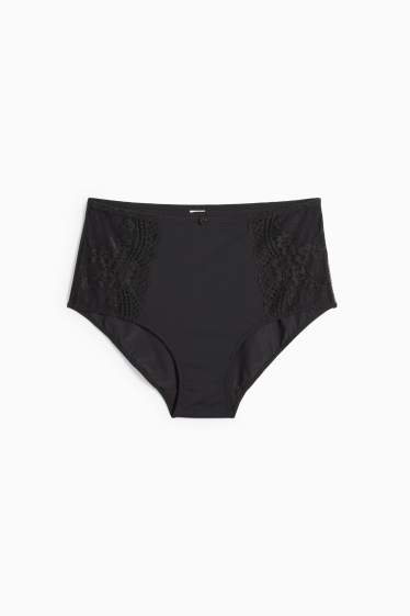 Damen - Slip - schwarz