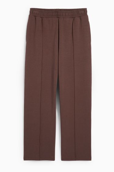 Bărbați - Pantaloni de trening - maro închis