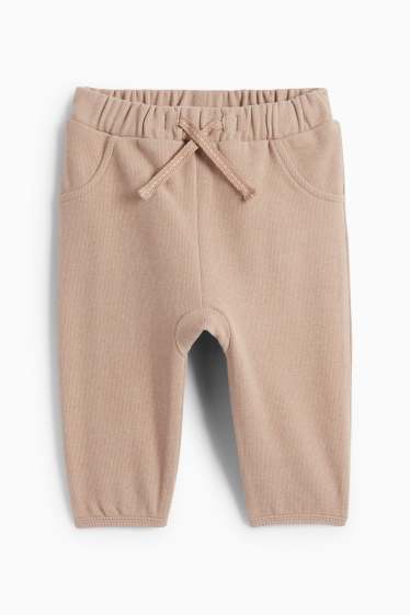 Unisex - Pantaloni de trening termoizolanți bebeluși - bej