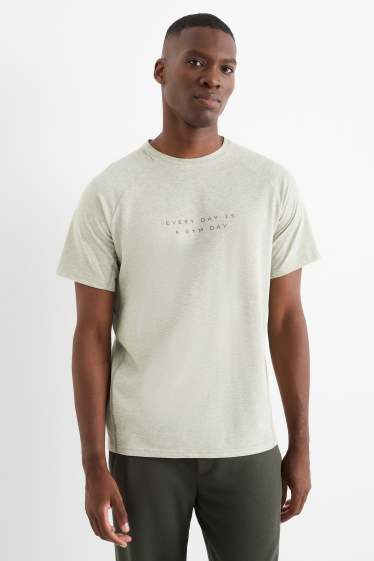 Bărbați - Tricou funcțional - relaxed fit - verde deschis