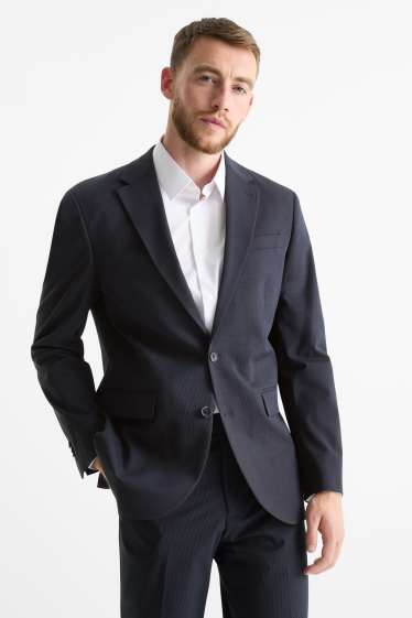 Bărbați - Sacou modular - regular fit - Flex - LYCRA® - Mix & Match - albastru închis