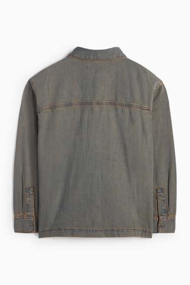 Copii - Băieți - Cămașă din denim - denim-gri