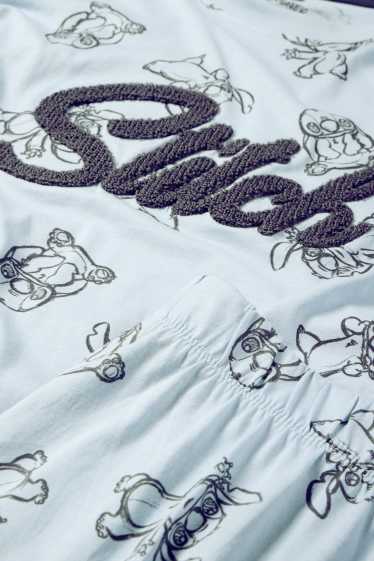 Femei - Pijama - Lilo & Stitch - albastru deschis