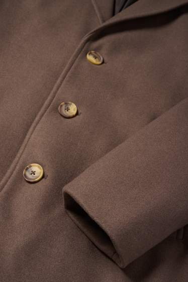 Men - Coat - brown