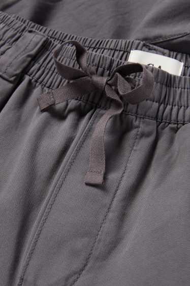 Bărbați - Pantaloni - loose fit - gri