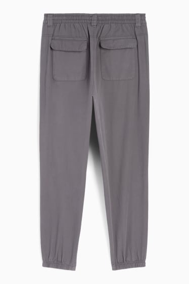 Bărbați - Pantaloni - loose fit - gri