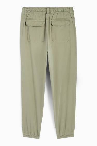 Bărbați - Pantaloni - loose fit - verde