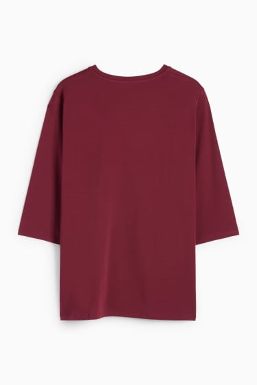 Femei - Tricou - LYCRA® - bordo