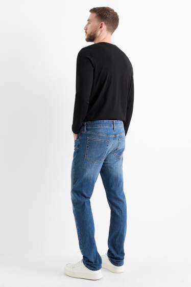Bărbați - Slim jeans - LYCRA® - denim-albastru