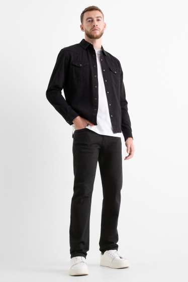 Bărbați - Slim jeans - LYCRA® - negru