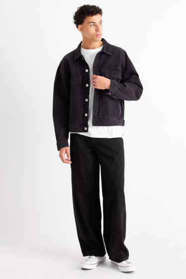 Bărbați - Balloon jeans - denim-gri închis