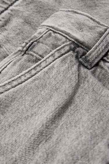 Copii - Băieți - Loose fit jeans - jeans termoizolanți - denim-gri deschis