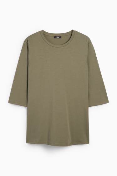Femei - Tricou - LYCRA® - kaki