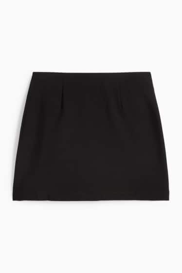 Femei - Fustă mini - negru