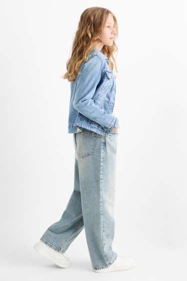 Copii - Fete - Skater jeans - denim-albastru deschis