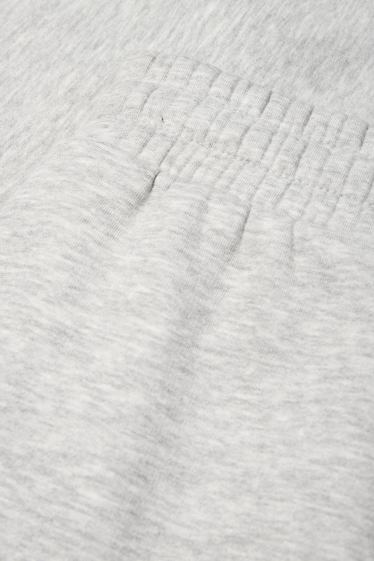 Bărbați - Pantaloni de trening - gri deschis melanj