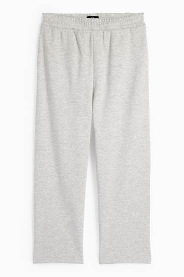 Bărbați - Pantaloni de trening - gri deschis melanj