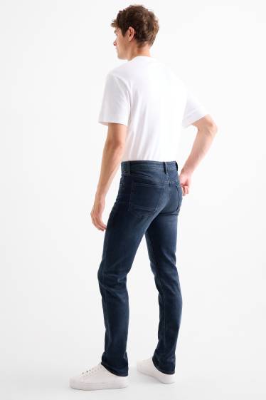 Bărbați - Slim jeans - Flex jog denim - LYCRA® - denim-albastru închis