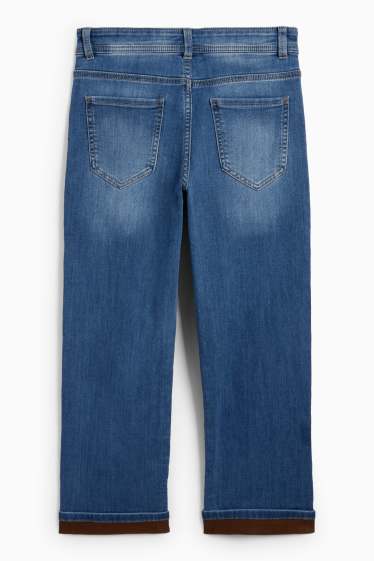 Copii - Băieți - Relaxed jeans - jeans termoizolanți - denim-albastru