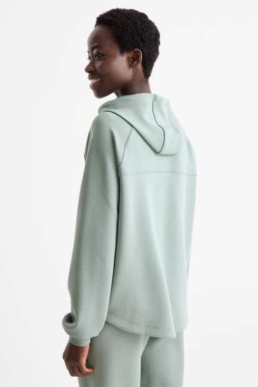 Femei - Hanorac sport - yoga - verde deschis