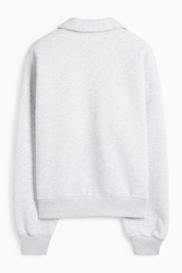 Donna - Felpa - grigio chiaro melange