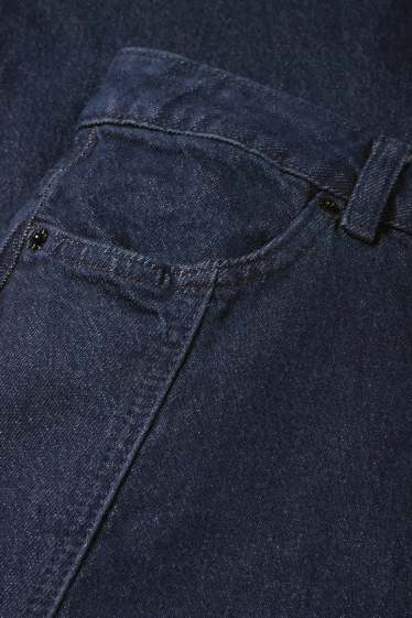 Femei - Fustă de blugi - denim-albastru închis
