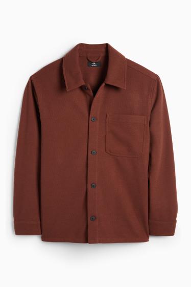 Herren - Hemd - Relaxed Fit - Kent - braun