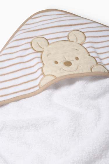 Unisex - Winnie de Pluș - prosop cu glugă bebeluși - alb-crem