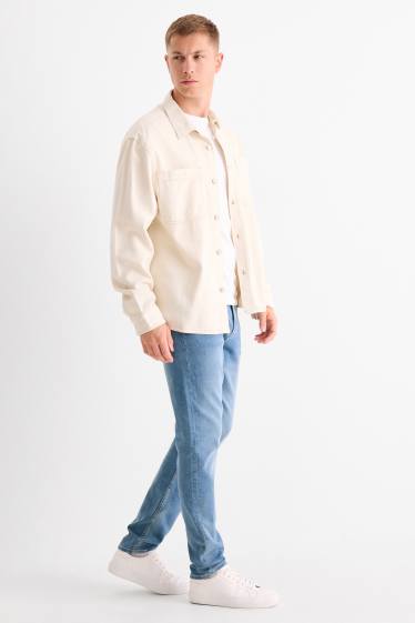 Bărbați - Slim tapered jeans - Flex jog denim - LYCRA® - denim-albastru deschis