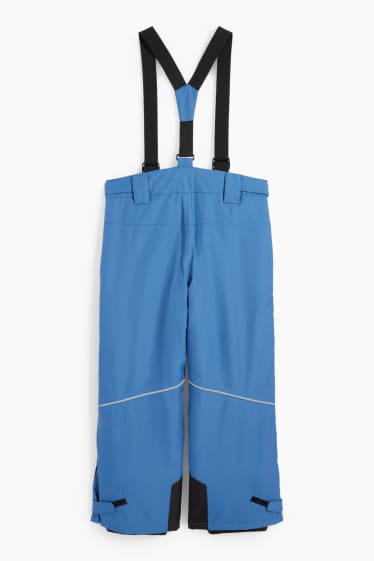 Copii - Băieți - Pantaloni de schi - impermeabili - albastru