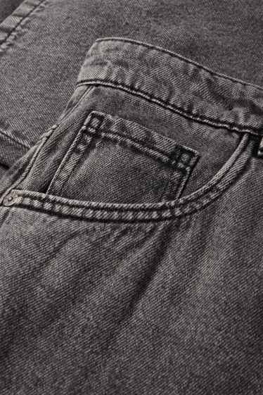 Copii - Băieți - Skater jeans - jeans termoizolanți - denim-gri