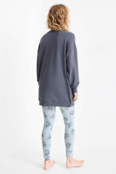 Femei - Pijama - Lilo & Stitch - albastru închis
