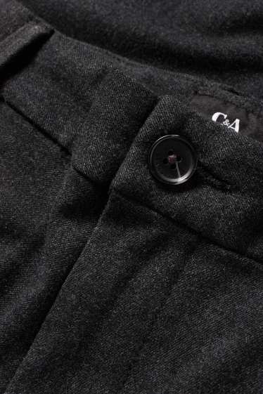 Bărbați - Chino - tapered fit - gri închis