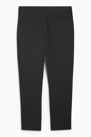 Bărbați - Chino - tapered fit - gri închis